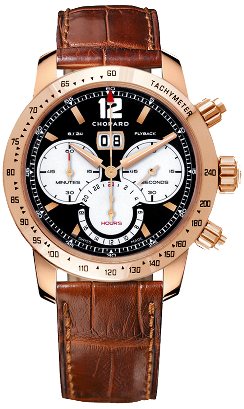 Chopard MILLE MIGLIA JACKY ICKX EDITION 4 MENS Rose Gold Watch 161262-5001 - Click Image to Close
